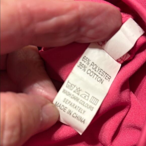 Elegant Pink Long-Sleeve Dress - Picture 6 of 9